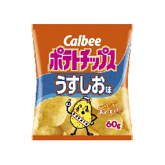 Calbee Potato Chips Usushio Aji 60g