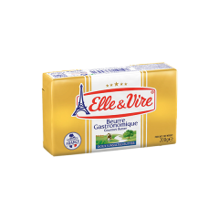 Elle & Vire Gourmet Unsalted butter 82% Fat 200g