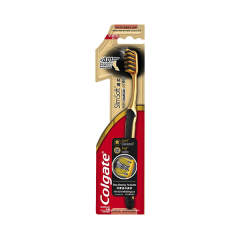 Colgate SlimSoft Charcoal Gold Toothbrush 1s