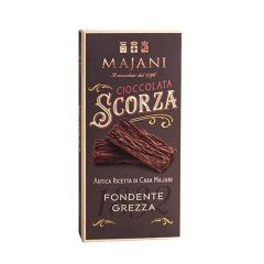Majani Cioccolata Scorza Fondente Grezza [Dark Chocolate] 70g