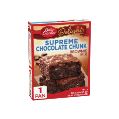 Betty Crocker Delights Supreme Brownie Mix Chocolate Chunk
