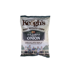 Keogh's Mature Irish Cheese & Onion Potato Crisps 125g